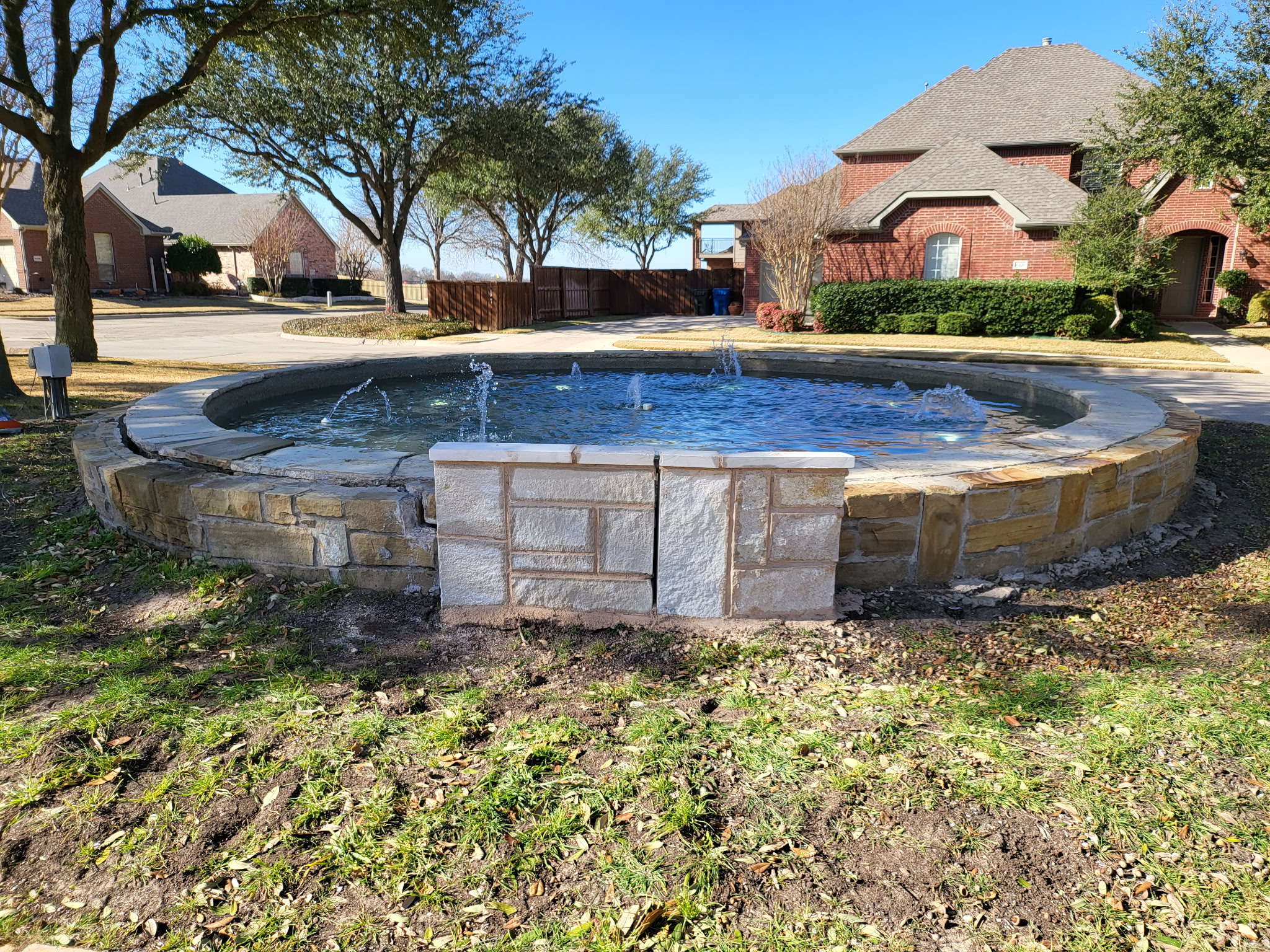 Commercial masonry project