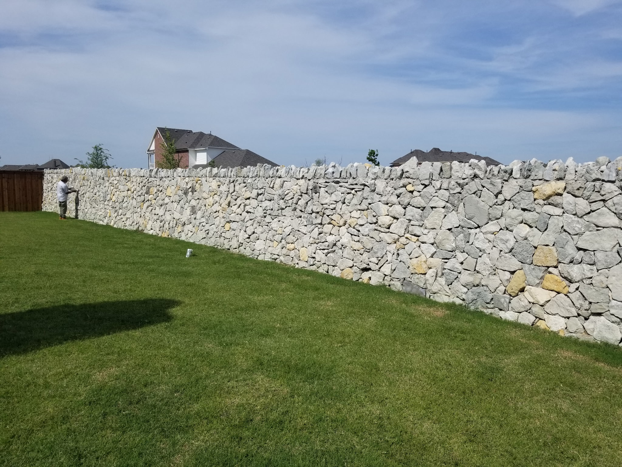 Retaining wall project
