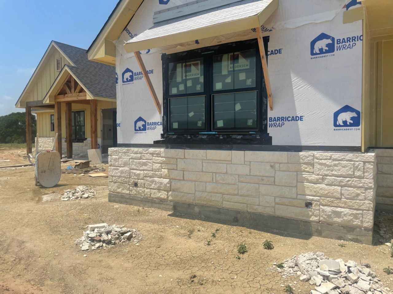 Residential stonework project