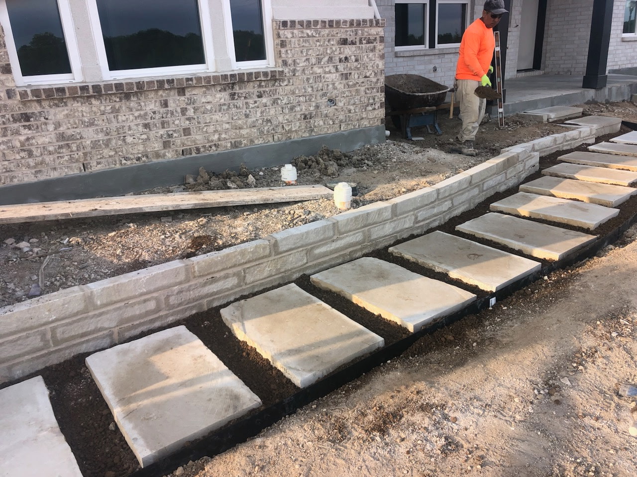 Walkway and patio project